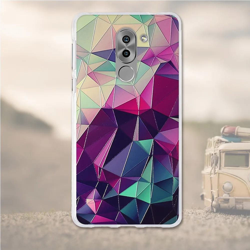 Силиконовый чехол с 3D рисунком для Huawei honor 6X Mate 9 Lite GR5 2017 6x телефона 5 дюйма |