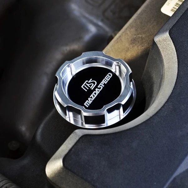 Серебряный Алюминий моторное масло Кепки для MAZDASPEED MAZDA 2 3 Axela 6 Atenza Mazda 5 CX 7 MX 5|engine oil