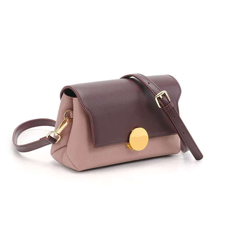Модные женские сумки Bolso Mujer из натуральной кожи, сумка через плечо с широким ремешком, цветные женские сумки через плечо с двумя ремешками