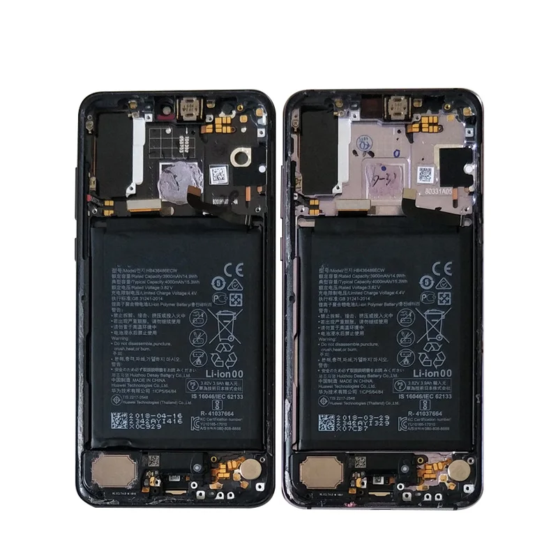 Axisinternational Экран рамка для 6," huawei P20 Pro ЖК-дисплей Экран Дисплей+ сенсорный экран Панель аналогово-цифровой преобразователь для P20 Pro ЖК-дисплей рамка