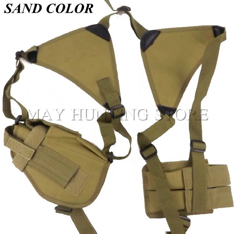 Регулируемый тактический наплечный кобура для пистолета двойная скрытая под