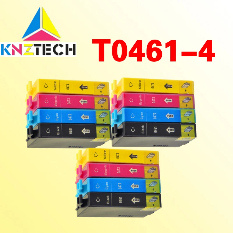 16 шт. T0461 T0474 картридж для стилуса C63/C65/C83/C85 CX6300/CX6500/CX3500|ink cartridge|ink cartridge for epsoncartridge epson