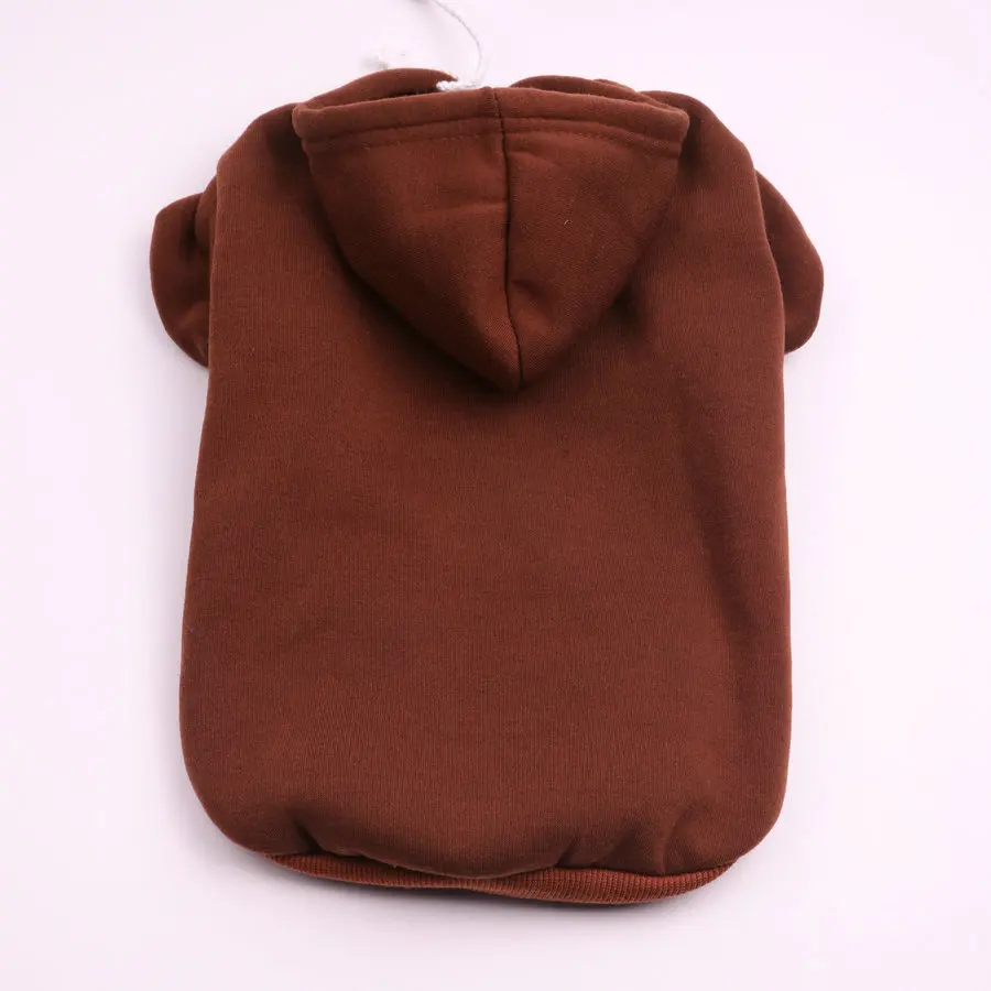 Dog Hoodies Pet Cloths Warm Clothing for Small Apparel 9 Colors Shop Clothes Chihuahua 10A | Дом и сад