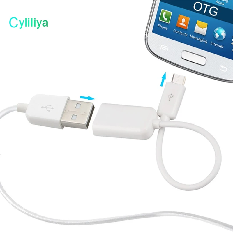 Cyliliya 100 шт. Type C Otg кабель Usb адаптер для Oneplus 3 Lg белый черный цвет оптовая продажа|otg