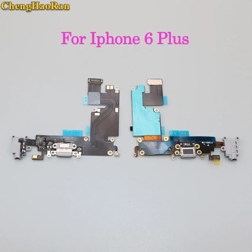 Зарядный usb порт ChengHaoRan для iPhone 6 6G 6plus 6S plus док станция гибкий кабель разъем