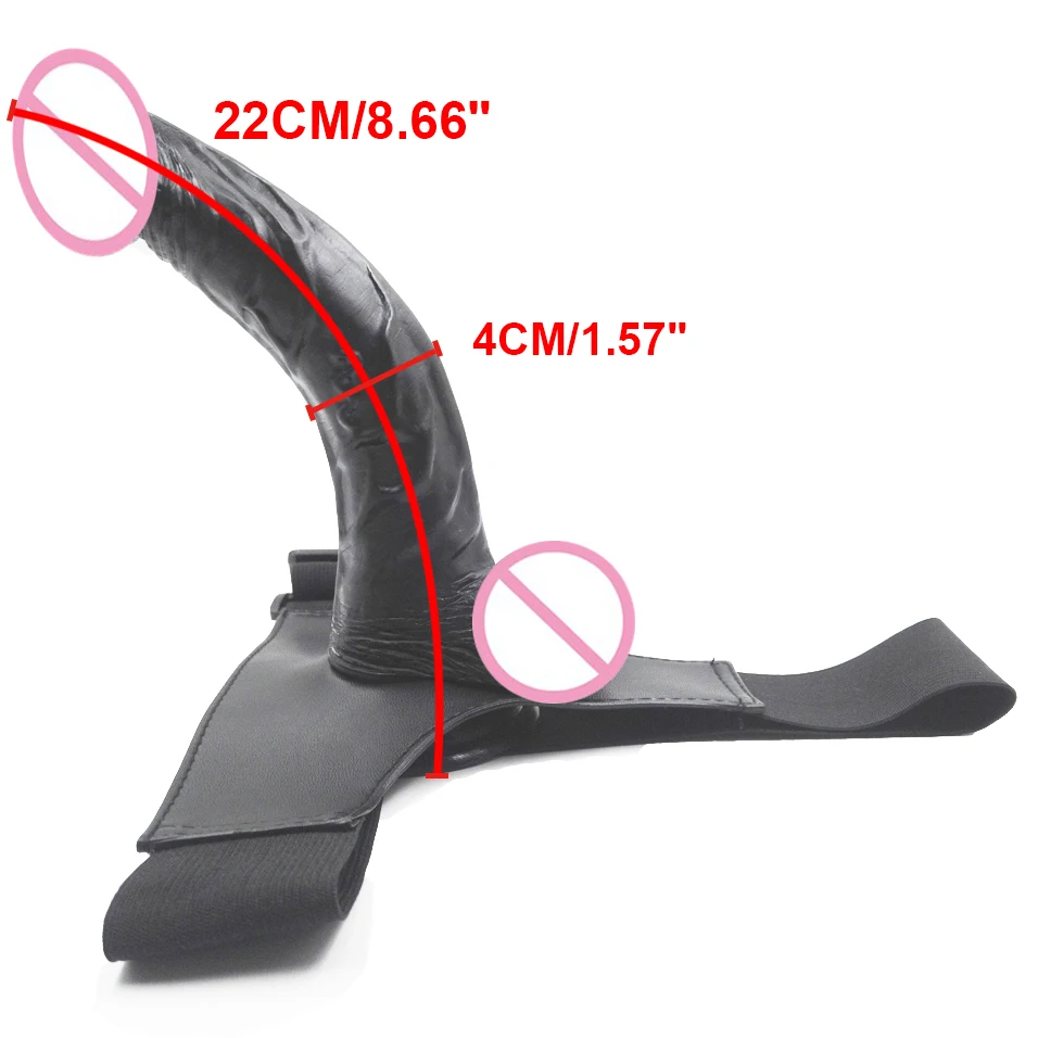 Реалистичный силиконовый фаллоимитатор 22*4 см страпон огромный пенис трусики для