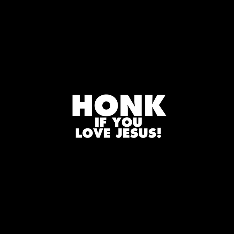 QYPF 12 7 см * 5 9 виниловая наклейка на автомобиль и мотоцикл с надписью HONK IF YOU LOVE