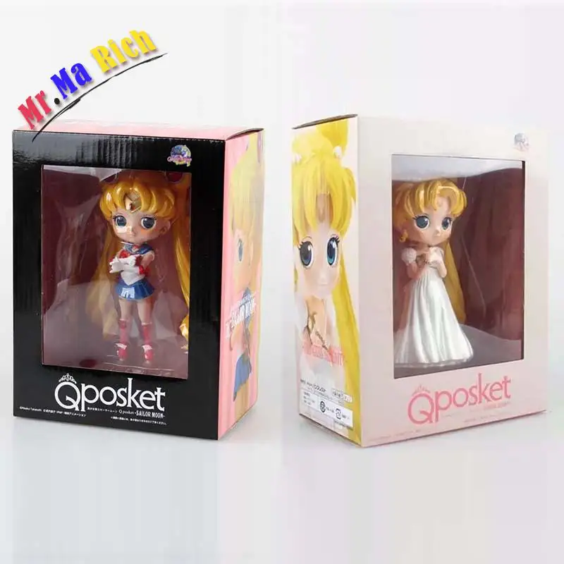 Экшн-Фигурка 15 см 2 Stili Selezionabili Q Posket Sailor Moon Principessa Serenity Tsukino Usagi ПВХ | Игрушки и хобби