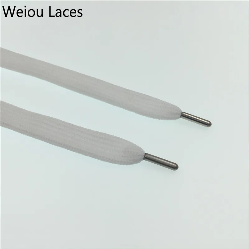 Weiou New Sneaker Coloured Trainer Crazy Athletic FAT Designer Flat Wide Boot Laces Strings 1.8CM/0.7'' Shoelaces Free Shipping
