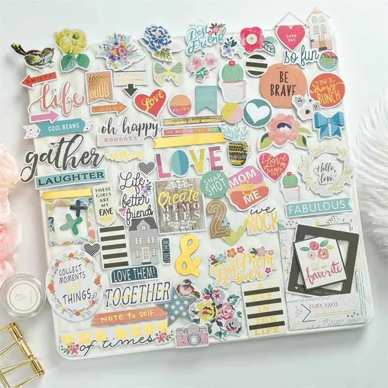 Vuawrtg милый Цветной Картон Пресс-формы для Скрапбукинг Happy planner/карты/бумажник карты Высокое качество нейлоновый чехол заграничного паспорта машина для изготовления журнала проект "сделай сам"