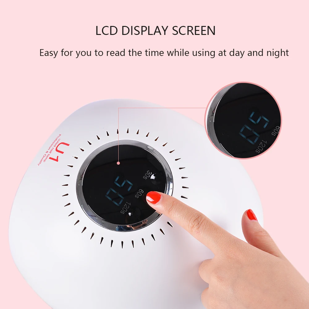 84 Вт Сушилка для ногтей УФ светодиодный светильник ногтя 42 шт лампы Гель лак леча