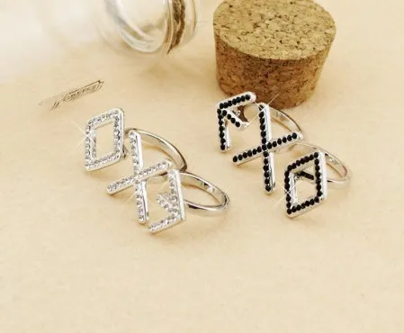 Модное кольцо в стиле k pop с дизайном планета новое из сплава логотипом команды EXO