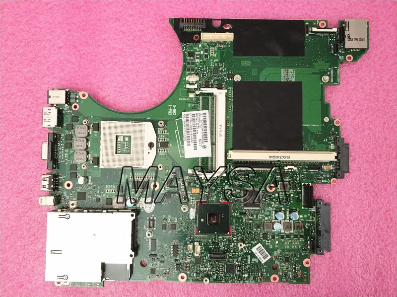Материнская плата 595698 001 для ноутбука Hp Elitebook 8740w 8740P материнская QM57 DDR3 с