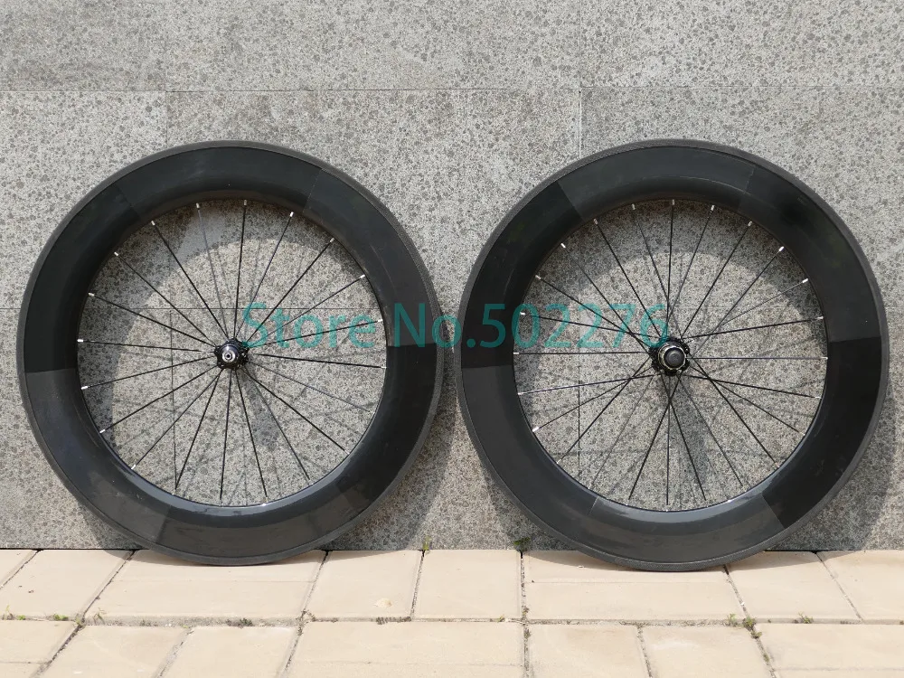 88 мм комплект трубчатых колес: труба из углеродистого волокна 3k UD углеродный