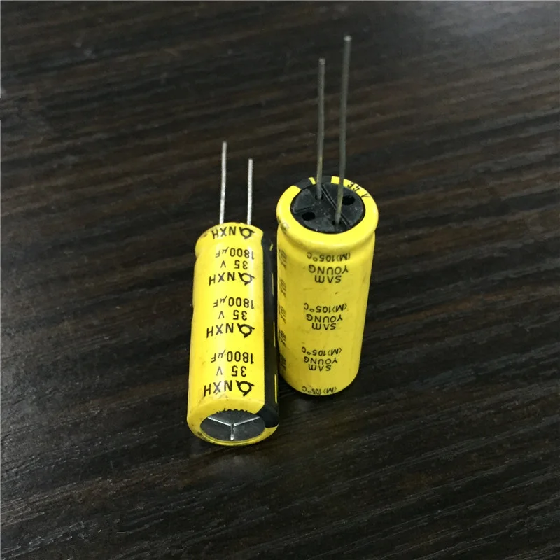 50 шт. 1800 мкФ 35V SAMYOUNG NXH серии 12 5x35 мм 35V1800uF низкое сопротивление длительный срок