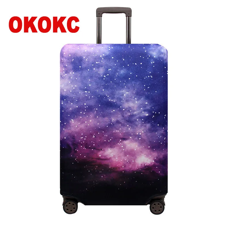 OKOKC Sky Эластичный Защитный чехол для багажа 19 32 дюймов чемодан на колесиках защита