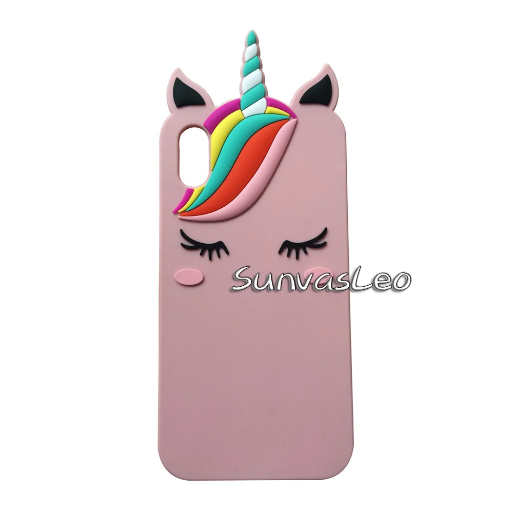 Для iPhone 5 6 7 8 X XR XS Max/Plus 3D мультфильм животных Мягкий силиконовый чехол для задней панели сотового телефона оболочка противоударный