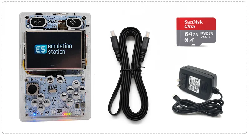 Новая игровая приставка Raspberry Pi 3B/B+ игровая консоль с поддержкой HDMI выхода 3,5 дюймов портативная игровая консоль с более чем 10000 играми