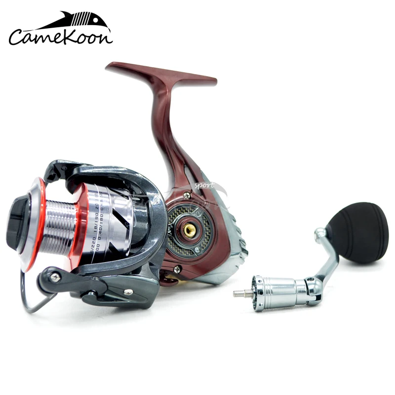 Катушка для спиннинга CAMEKOON HB серии 5 1: 1/5.5:1/4 7: 1 светильник ловли карпа|Рыболовные
