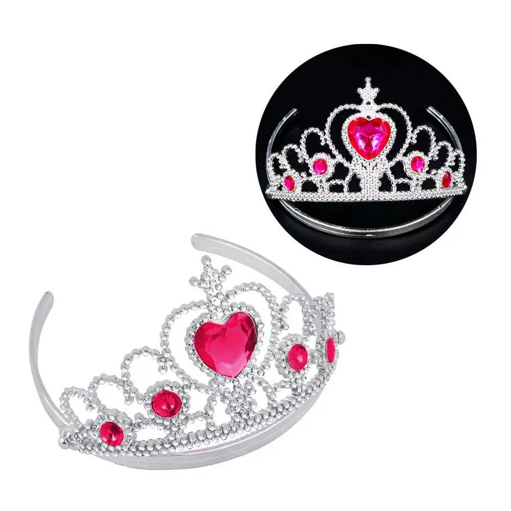 Девушка queen Princess Crown Кристалл тиара Хэллоуин Косплэй для отдыха и вечеринок подарки D - Цвет: B