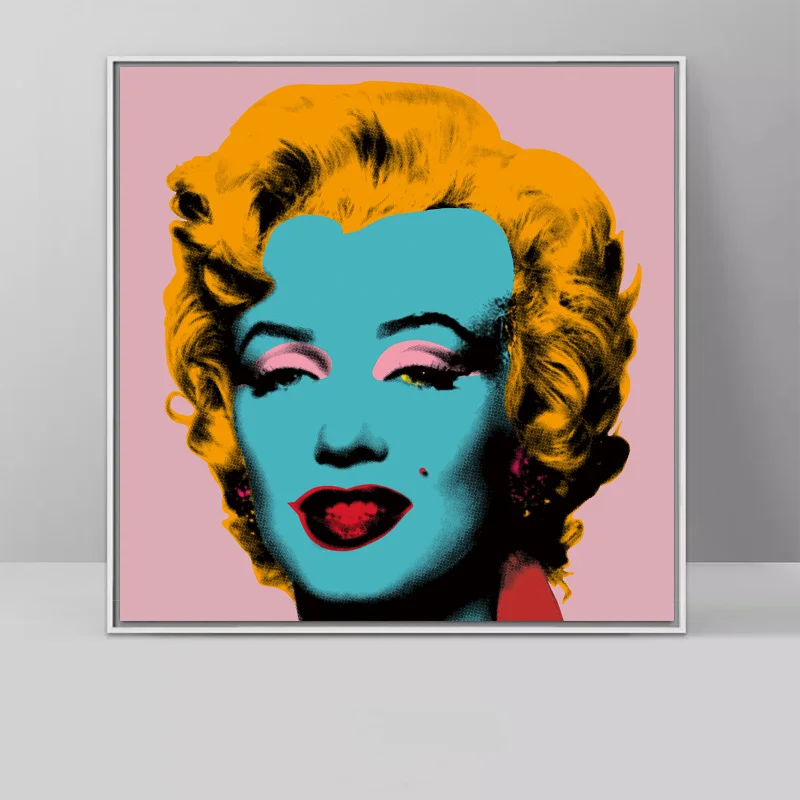 Декоративное искусство Мэрилин Монро много цветов от ANDY WARHOL художественная роспись стен картины портретное искусство для гостиной домашний декор