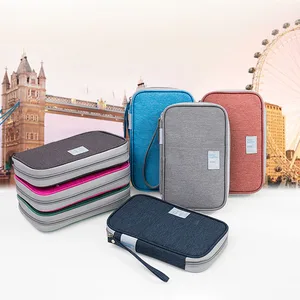 Новинка 2018, модные портативные аксессуары для путешествий, Водонепроницаемые многофункциональные кошельки из ткани Оксфорд для паспорта, кредитницы, недорогой кошелек для денег