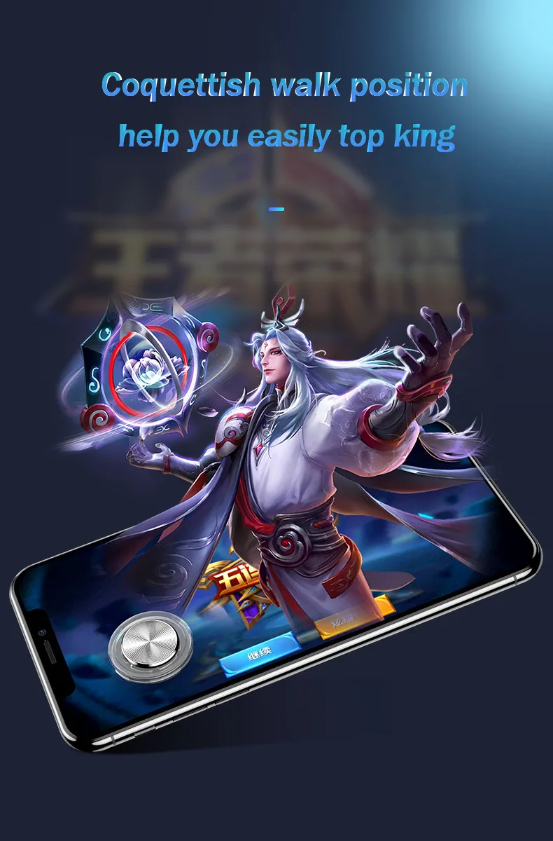 UKKUER мобильная игра огненная металлическая кнопка Aim ключ для Android Iphone универсальный игровой триггер для мобильных телефонов джойстик шутер контроллер