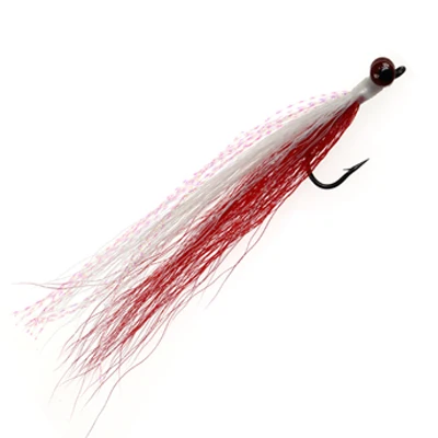8PCS ICERIO 8 шт. гантели голова в соленой воде муха форель Bonefish красная рыба мухи клоузер глубокий Гольян рыболовные приманки#4 - Цвет: 8PCS