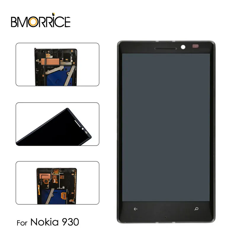 Оригинальный ЖК дисплей для Nokia Lumia 930 сенсорный экран дигитайзер полная сборка с