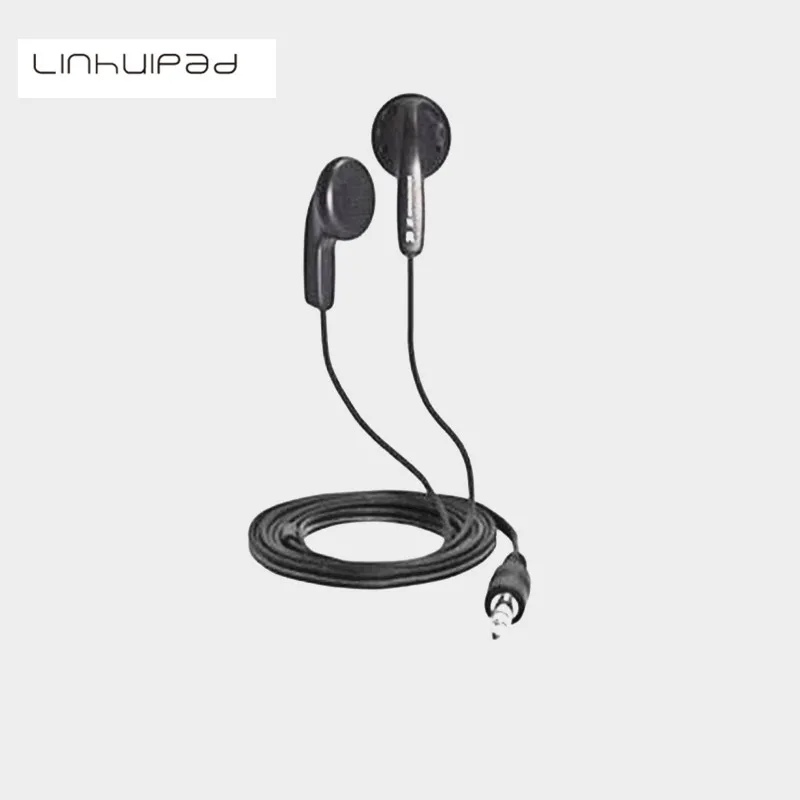 

Linhuipad Disposable stereo earphones cheap earbud widely use in hospitals, airlines prisons 1.8M cord Cheap earbuds 1000pcs/lot
