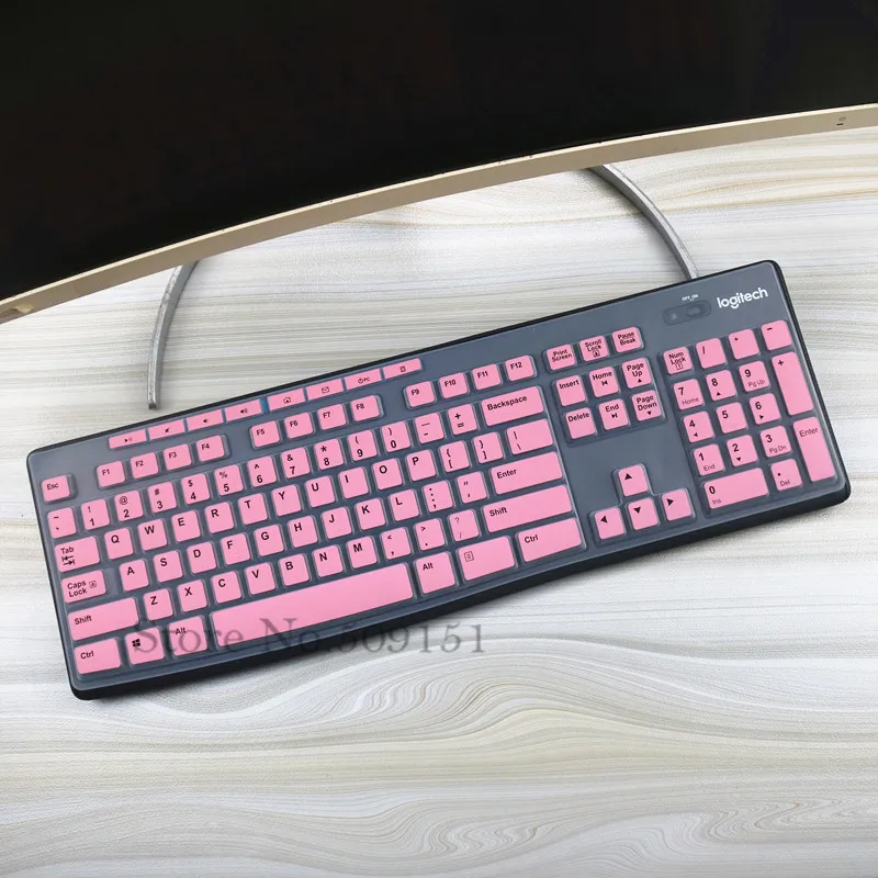 Водонепроницаемый силиконовый чехол для клавиатуры для logitech MK275 K275 MK200 K200 MK260 K260 MK270 K270 механический Настольный ПК