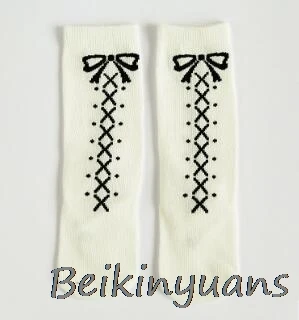 White bow Детские стерео хлопковые носки с мультяшными героями для девочек Детская трехмерная лиса Носки дети панда носки с принтом - Цвет: White bow