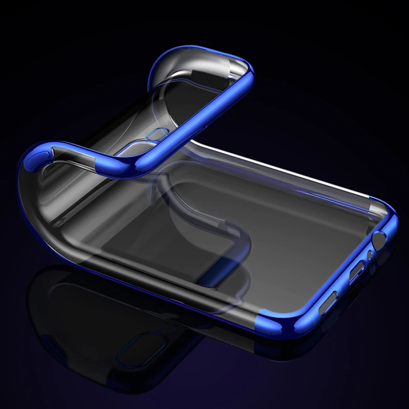 Huawei Honor 9 Lite Case Cover Luxury Transparent Soft Silicone Silm Plating TPU Back For Honor9 Phone Coque |