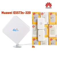 unlocked 4g lte huawei e5573s 320 mobile wifi modem 35dbi dual ts9 4g antenna