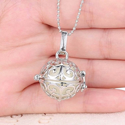 Женская светящаяся подвеска в виде полого шара|pendant necklace|glowing jewelryjewelry jewelry |