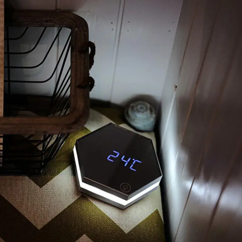 Новинка 2019 многофункциональное зеркало цифровой будильник LED Защита глаз Ночной