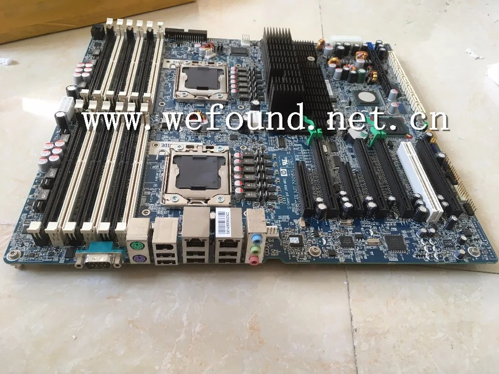 Материнская плата для рабочей станции Z800 591182 001 460838 003 X58 LGA1366 материнская