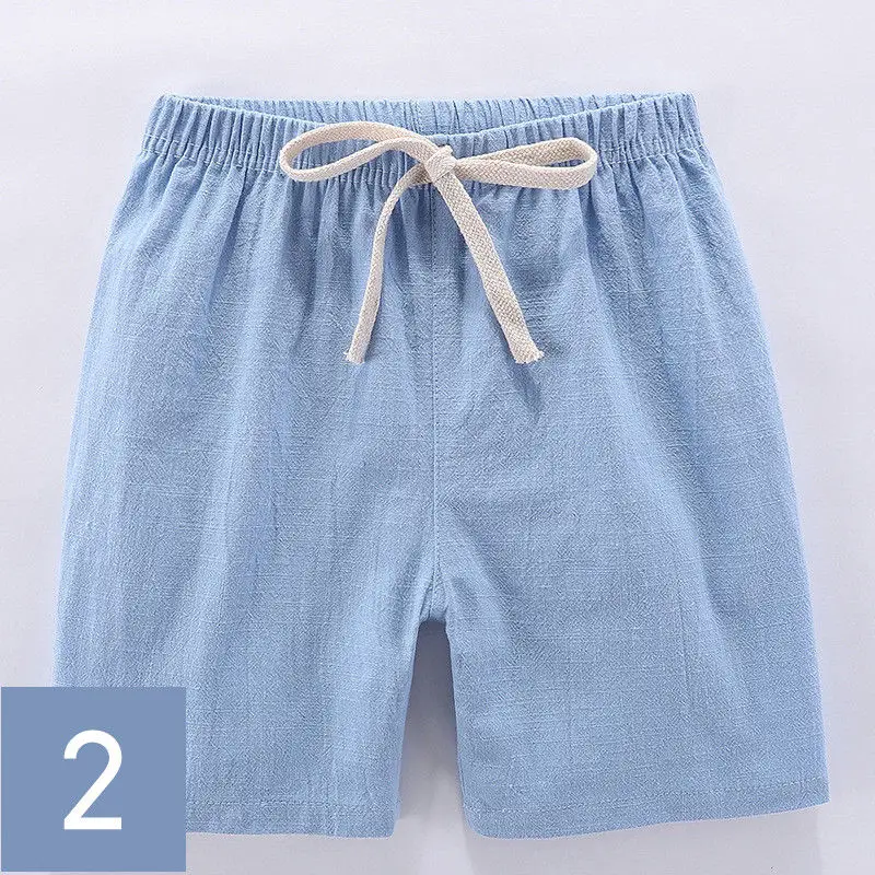 Light Blue INPEPNOW Шорты для маленьких мальчиков и девочек; коллекция года; однотонные летние пляжные брюки; Детские шорты; детские штаны; одежда; DK-CZX13 - Цвет: Light Blue