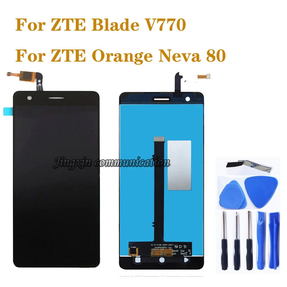 ЖК дисплей и сенсорный экран для ZTE Blade V770 цифровой преобразователь в сборе замена