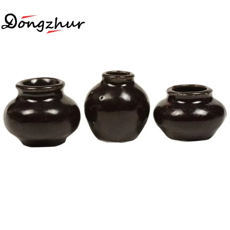 Dongzhur миниатюры Кукольный дом 1:12 Аксессуары Фарфоровая древняя керамика Модель