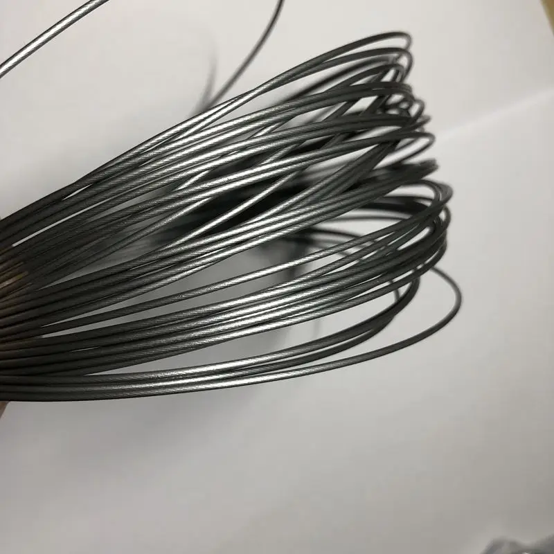 1 шт., ярсия, TX-6050Ti, теннисные струны, высокоэластичные нейлоновые теннисные ракетки, многофиламентные теннисные струны с черным жемчугом, 12 м, 1,30 м