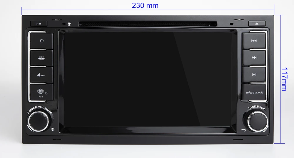 Автомобильная головная установка для VW Volkswagen Touareg T5 Transporter Multivan Android 9 1
