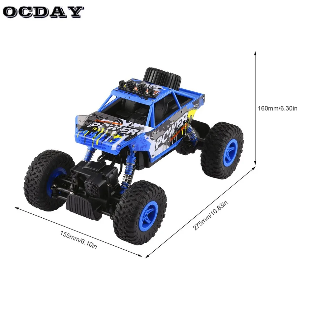 OCDAY Мальчики RC пульт дистанционного управления Автомобили 2 4 ГГц 4WD рок сканеры