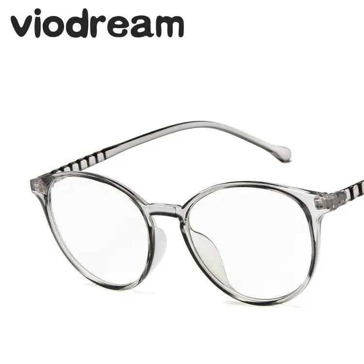 

Viodream унисекс пластиковые титановые модные оправы для очков по рецепту оптические полные очки прозрачные очки серые