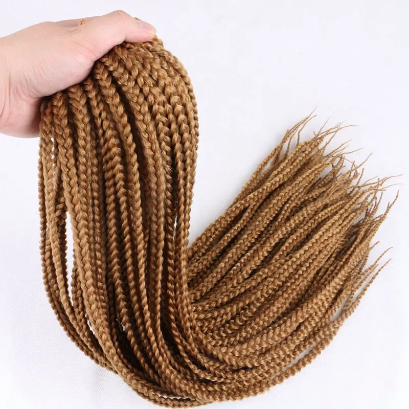 Desire for hair, 24 дюйма, 100 г, 22 пряди, Омбре, черный, фиолетовый, розовый, микро бокс, косички, вязанные крючком, косички, синтетические косички для наращивания волос - Цвет: #27
