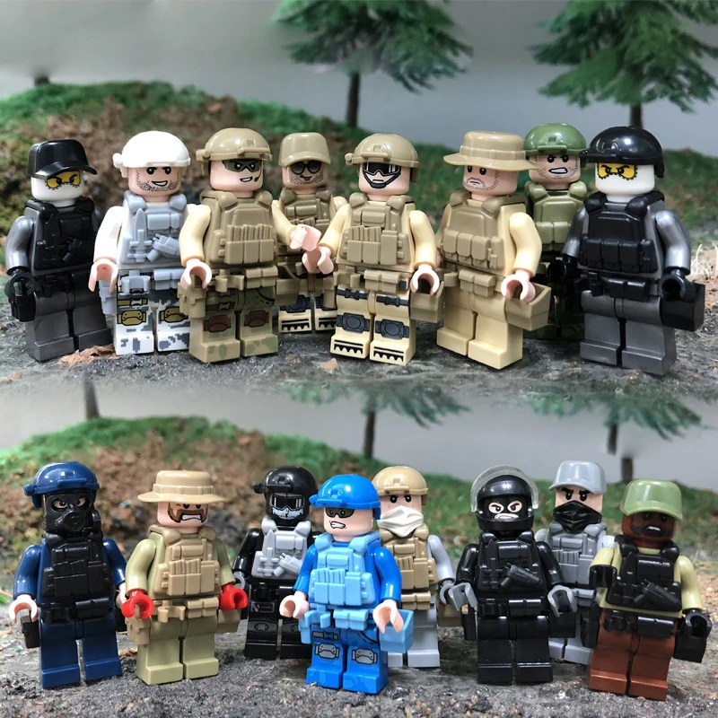 100 шт./лот Ninjago фигурки Marvel блоки образовательные строительные кирпичи игрушки набор для детей игрушки