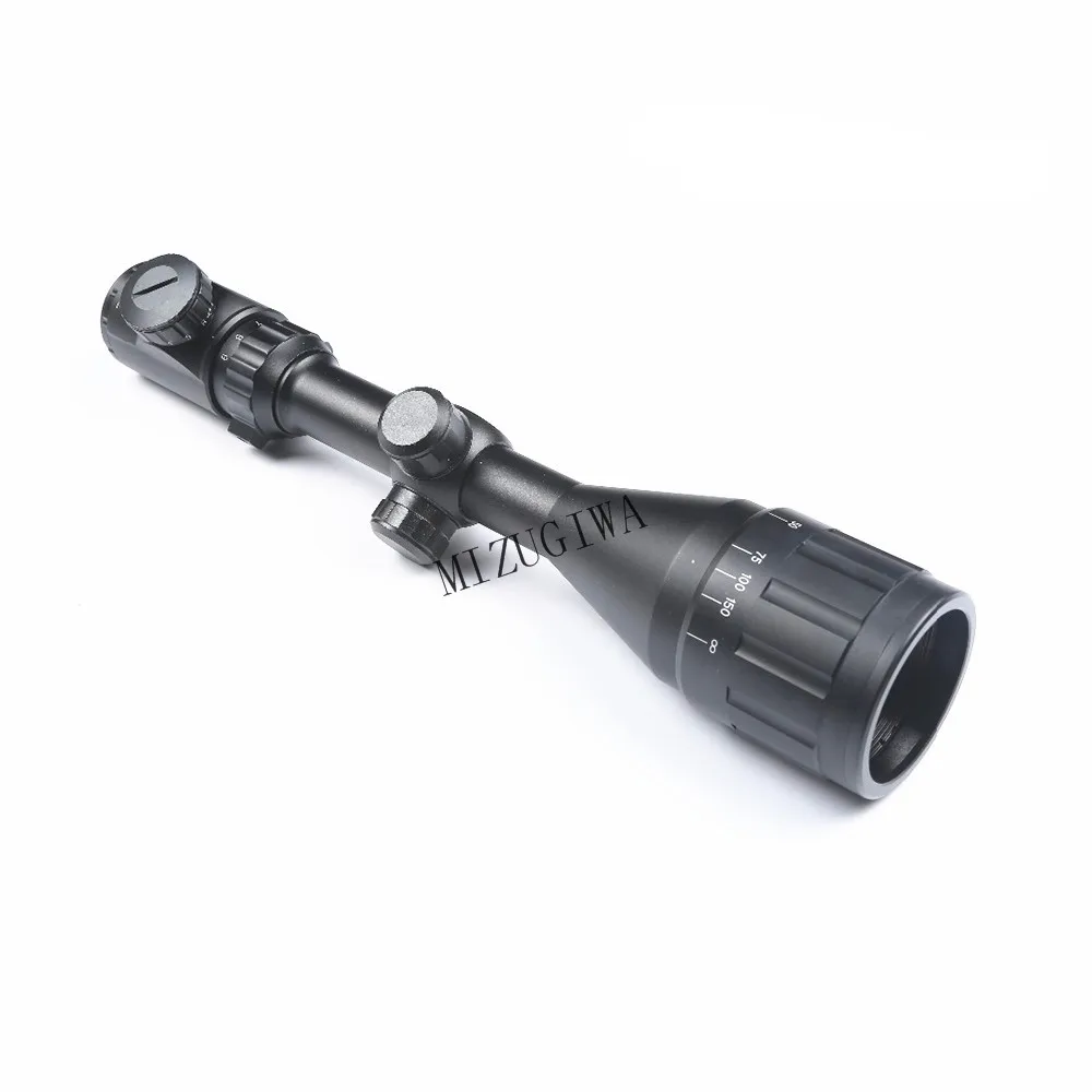 MIZUGIWA прицел 3-9X50 AOEG Красный Зеленый с подсветкой Air винтовка снайперская Оптика 11