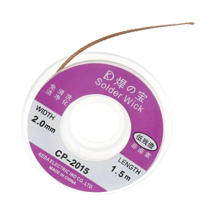 Фитиль для пайки высокого качества оплетка распайки 2 0 мм 4 шт.|wire solder|soalr cellwire for