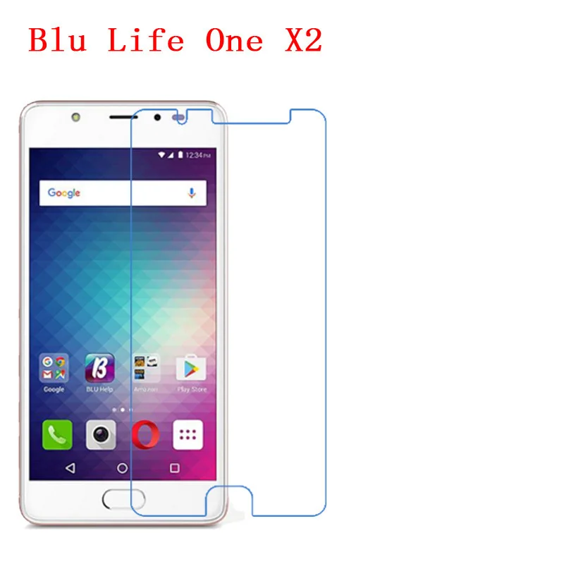 3-Pack) для BLU Life one X2 протектор экрана функциональный тип анти-падения, ударопрочность, нано 9 H Защитная пленка для экрана