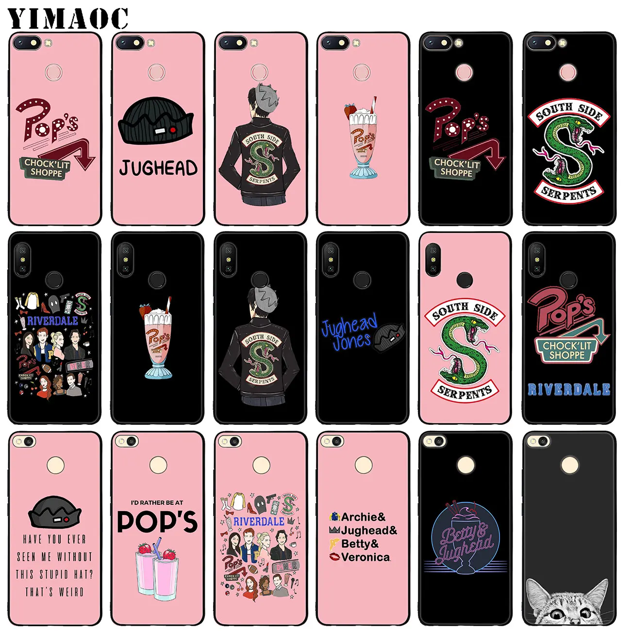 Мягкий силиконовый чехол YIMAOC Riverdale TV South Side Serpents для телефона Xiaomi Redmi K30 K20 Note 8 8T 7 5 6